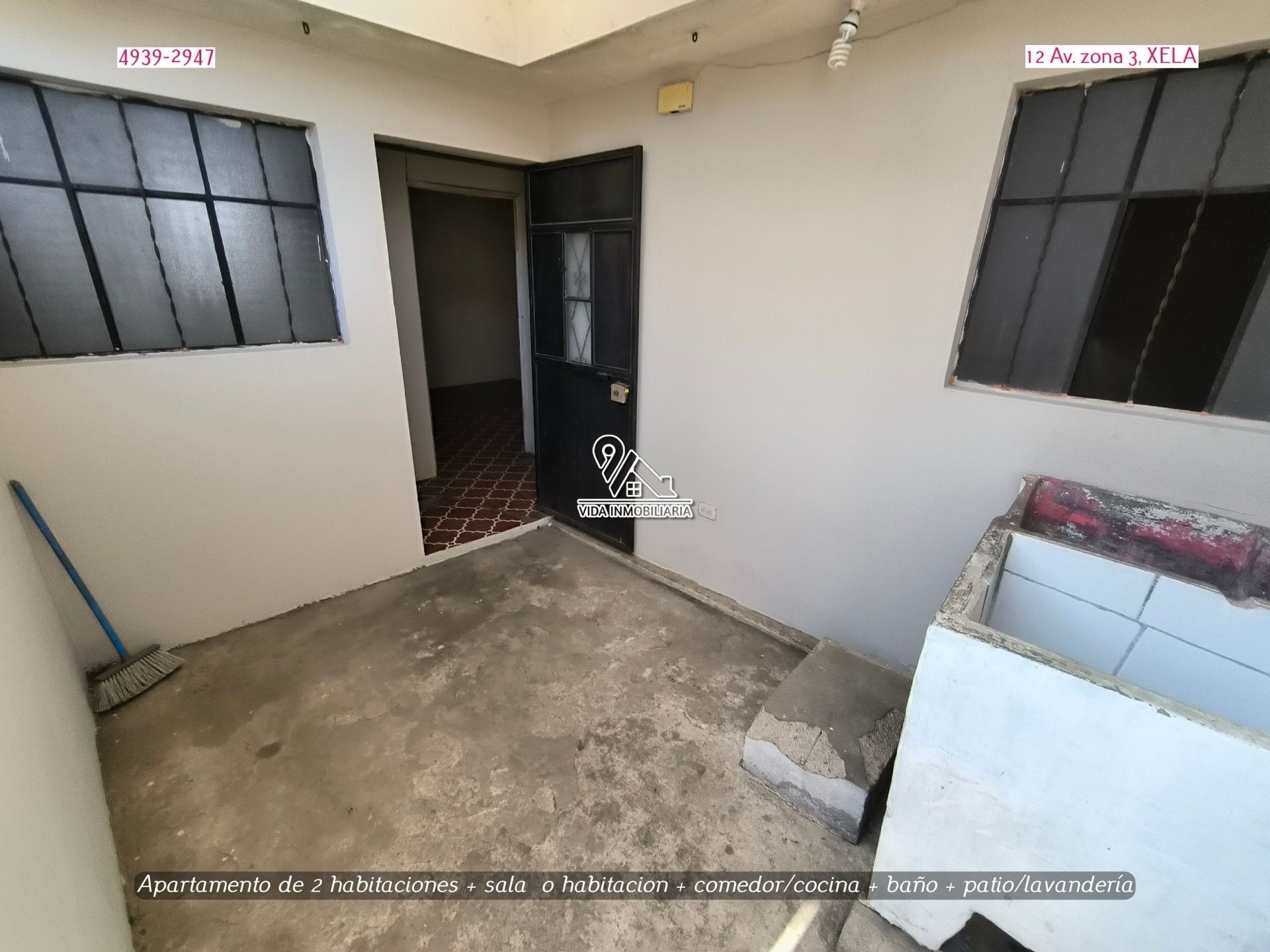 Apartamento en alquiler, 2 habitaciones + estudio — Zona 3