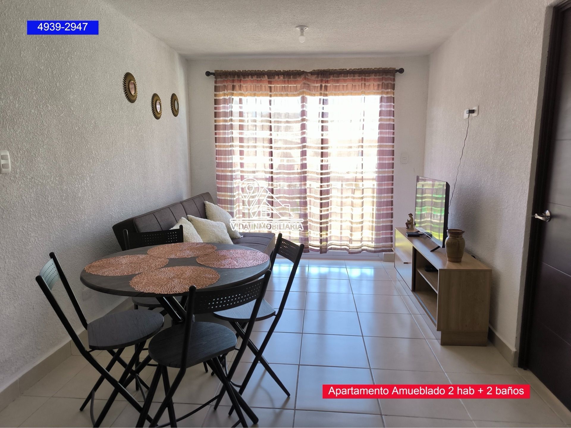 Apartamento amueblado en alquiler — Torre Octavia