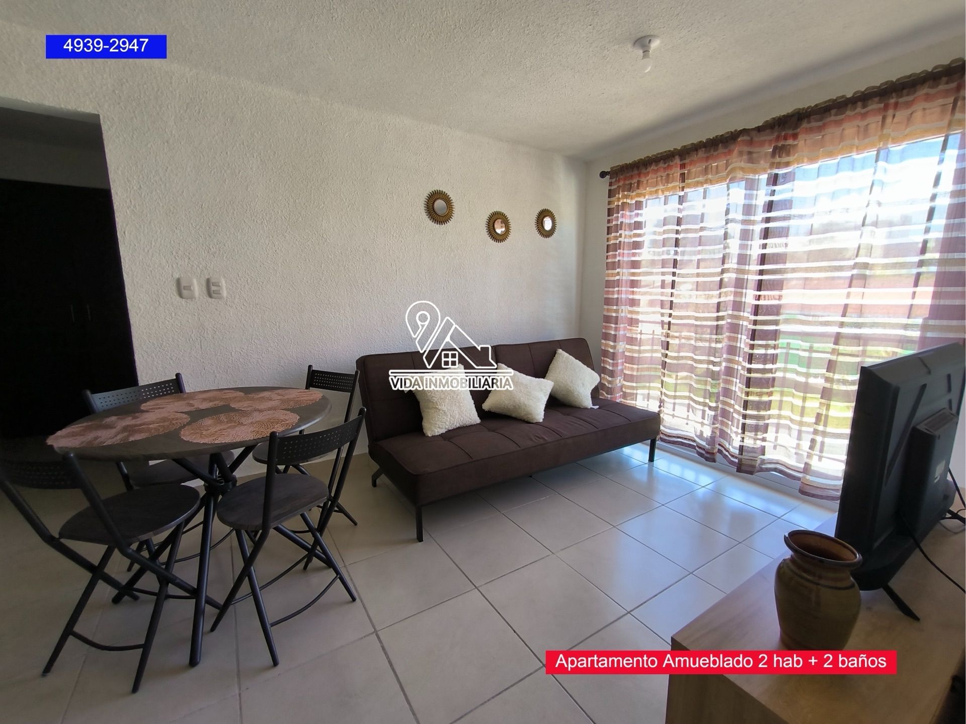 Apartamento amueblado en alquiler — Torre Octavia