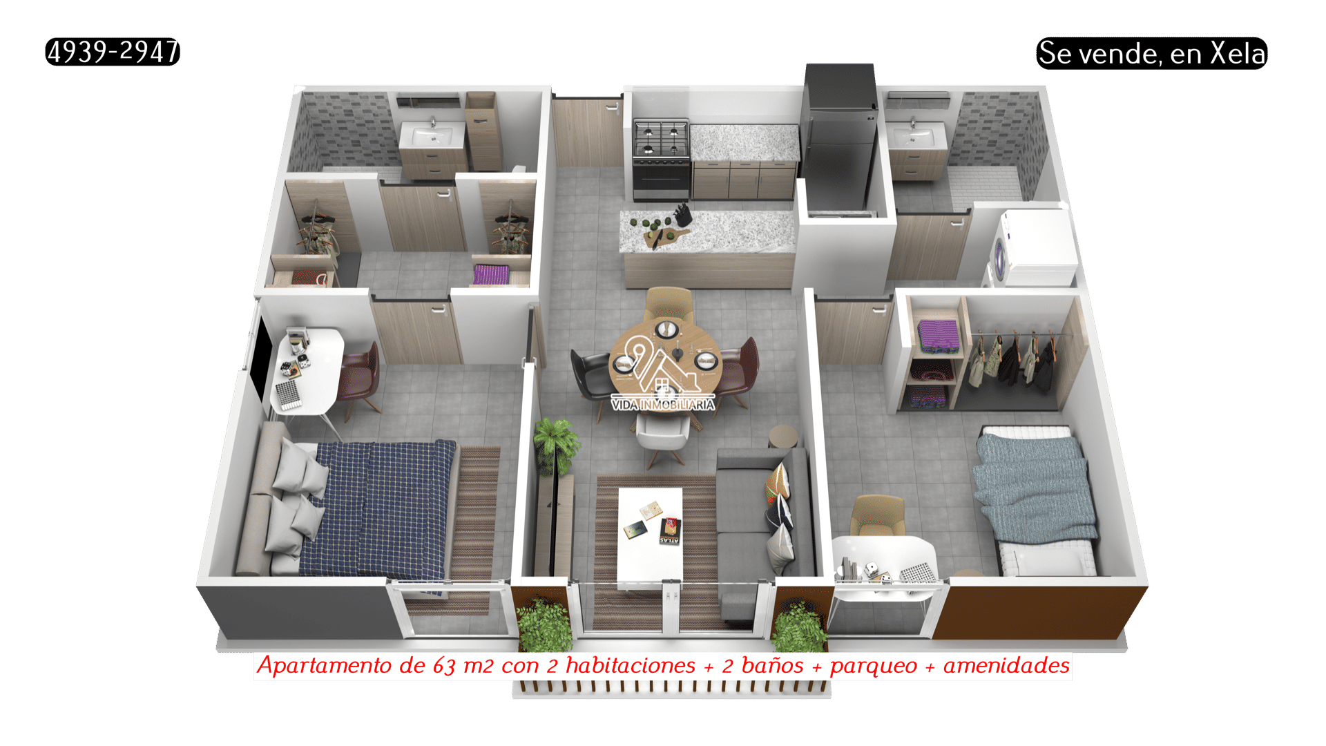 Apartamento en venta — Octavia Apartamentos, Zona 1