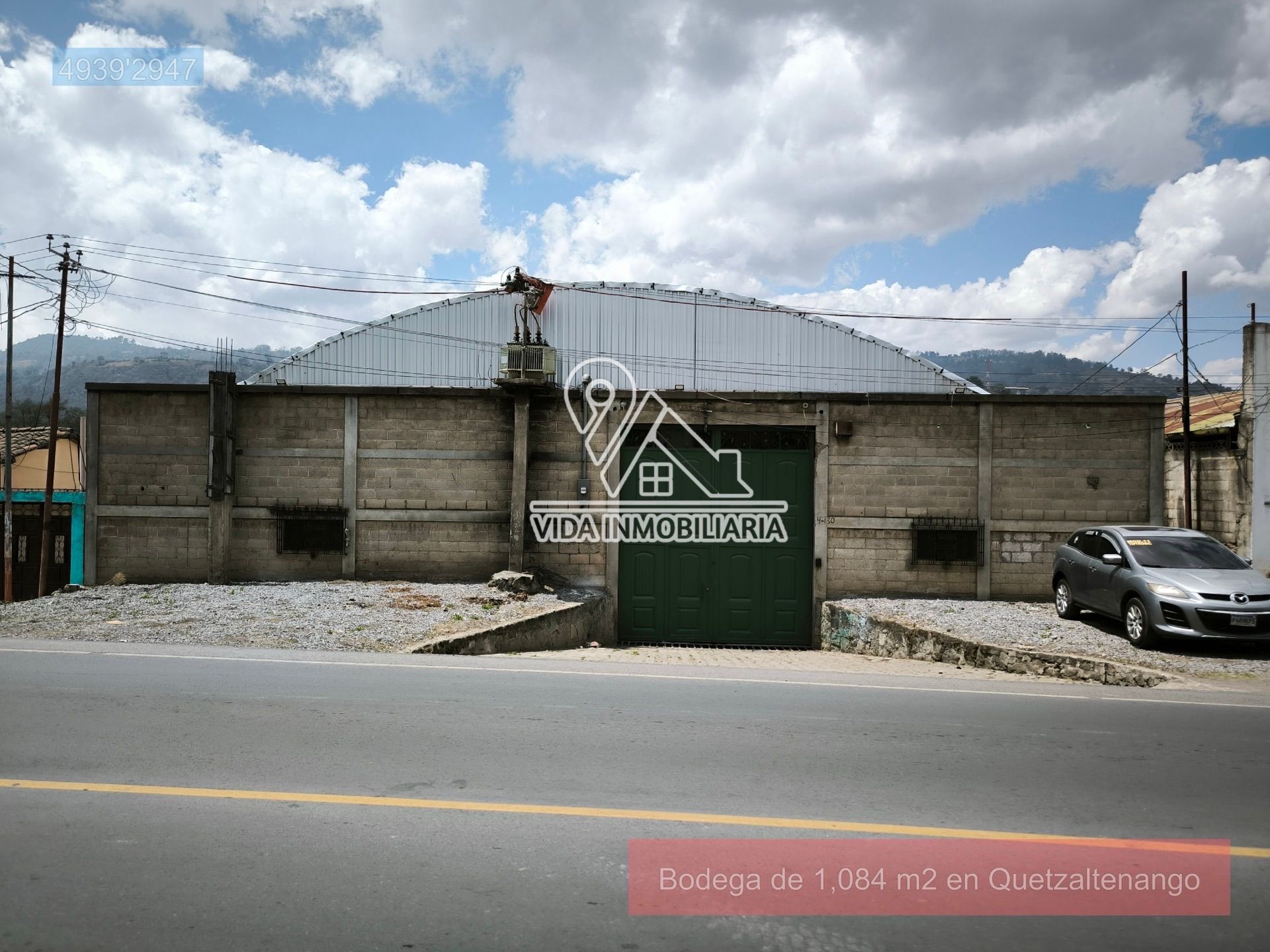 Bodega industrial 1,084 m² — Cantel