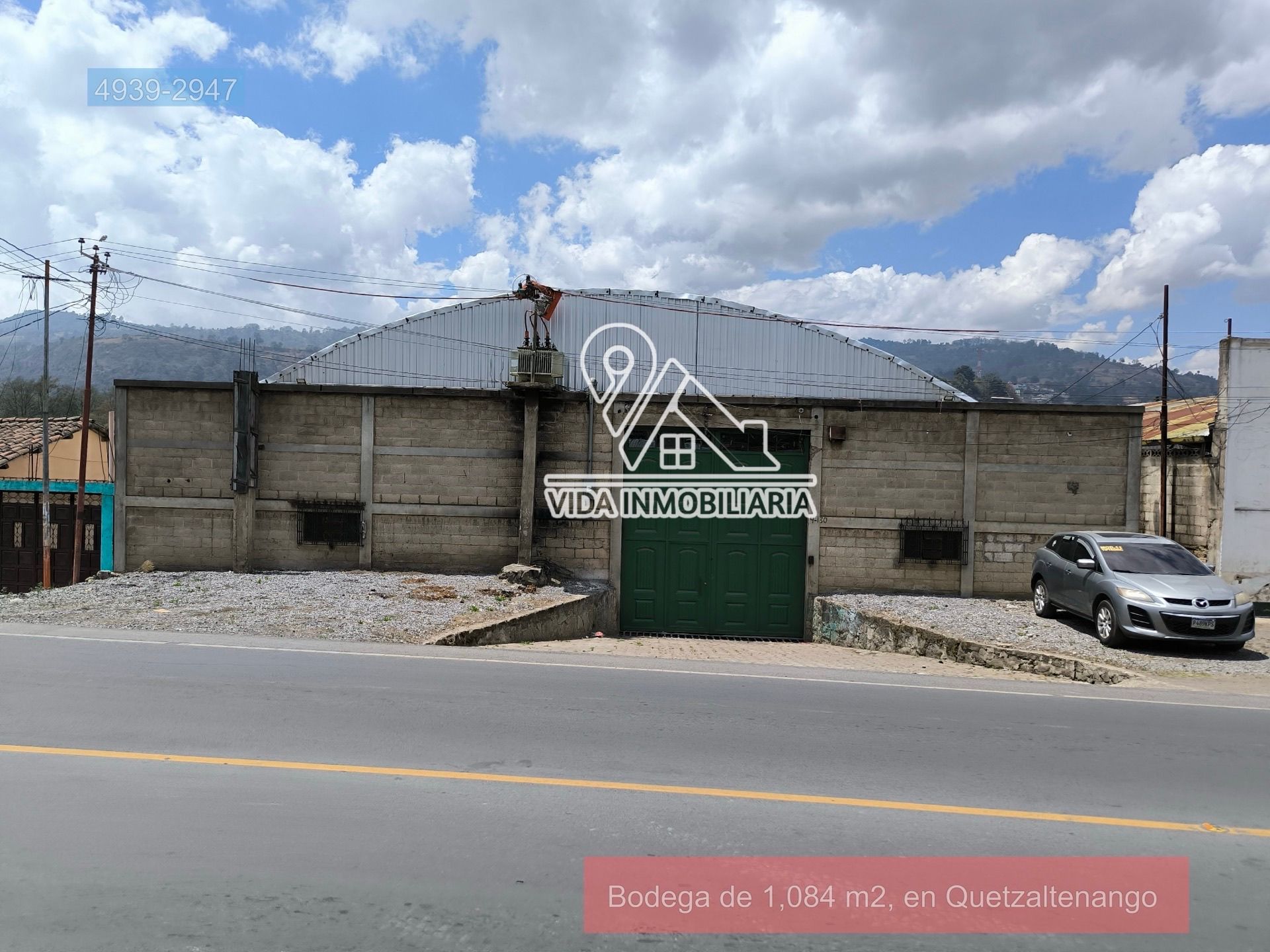 Bodega industrial 1,084 m² — Cantel