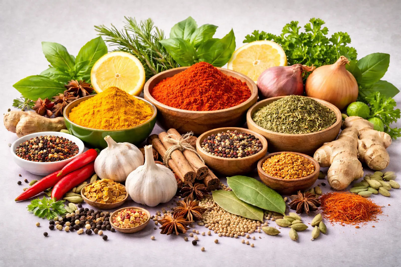 Our Spice Products Selection