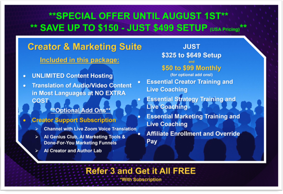 Promotional Offer