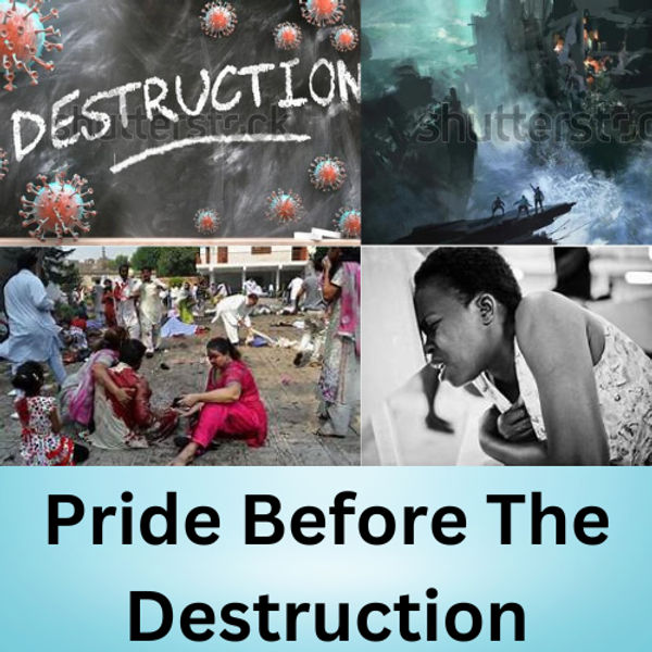 New Course by Akey Ahiem Pride Before Destruction