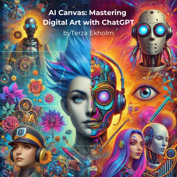 AI Canvas: Mastering Digital Art with ChatGPT by Terza Ekholm