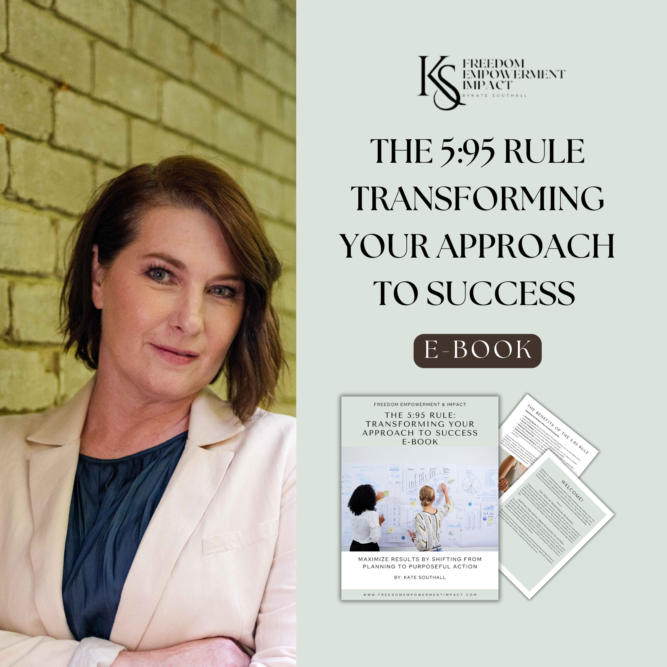 The 5:95 Rule: Transforming Your Approach to Success E-BOOK