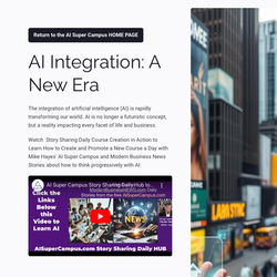 AI Integration: A New Era New Course by Mike Hayes