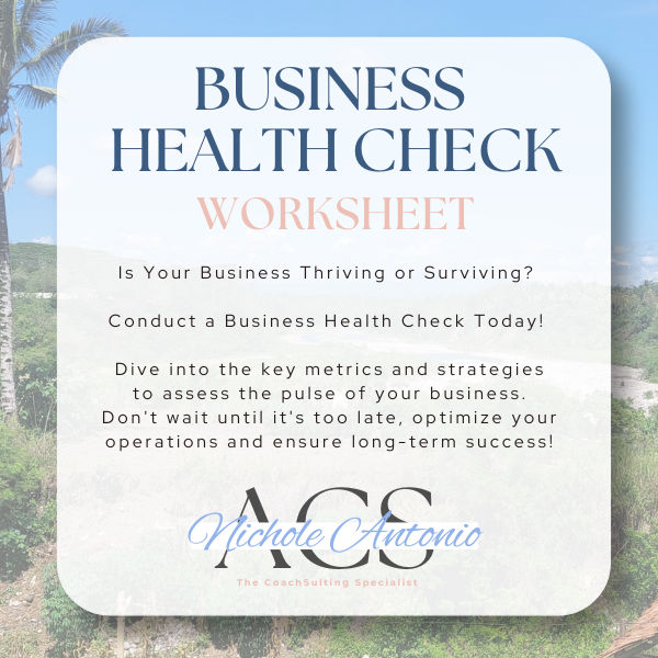 Business Healthcheck Worksheet