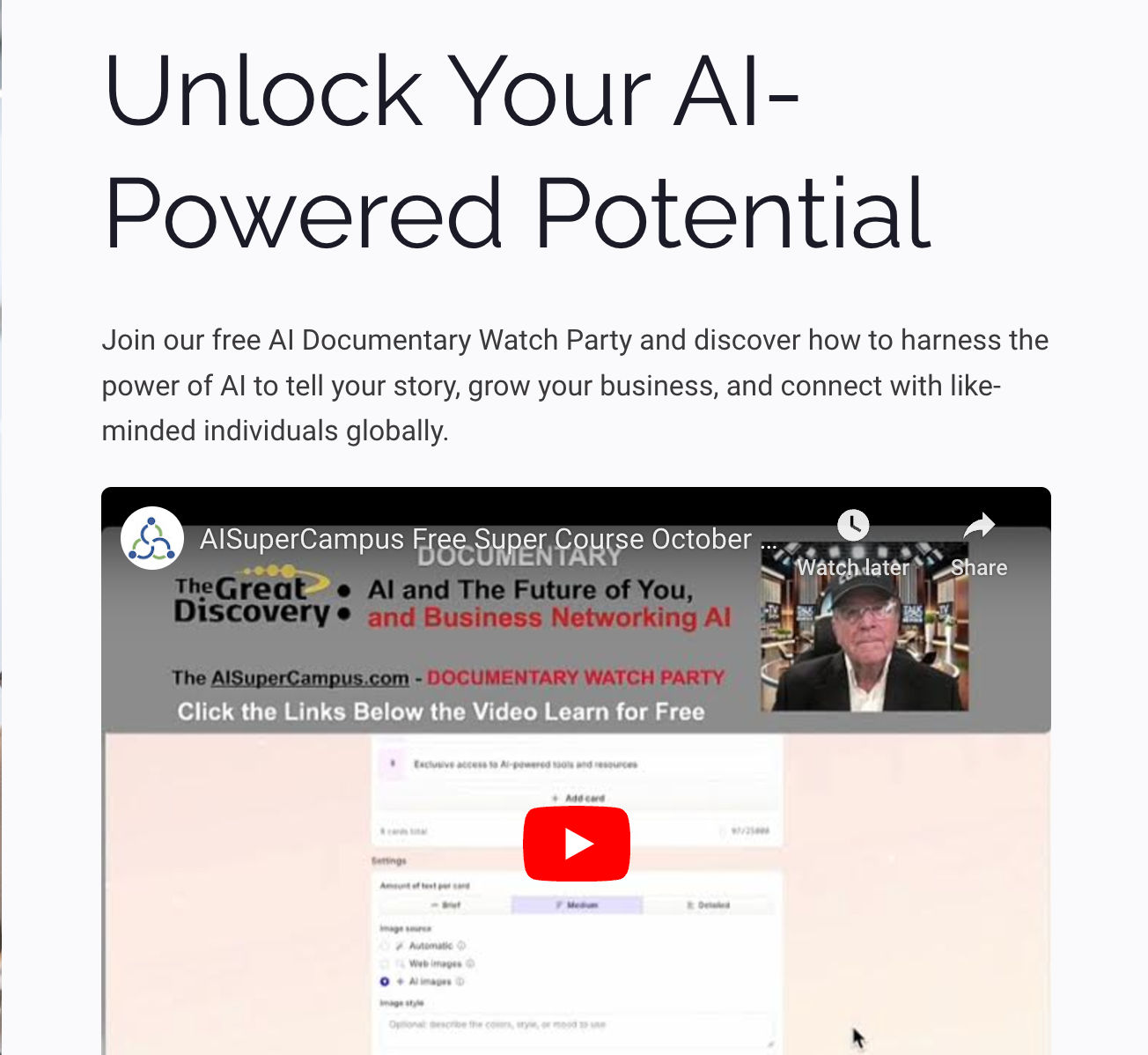 Unlock Your AI-Powered Potential by Creating More Courses Faster so You Can Use AI to Market Your Courses too! New Course by Mike Hayes