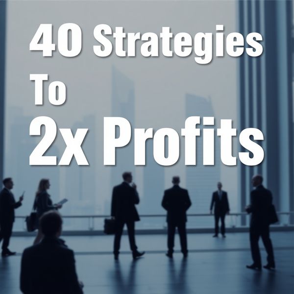 40 Strategies To 2x Profits