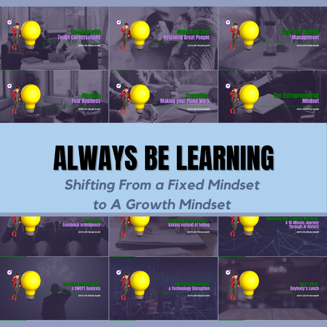Shifting from a Fixed Mindset to a Growth Mindset