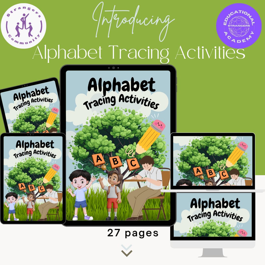 Alphabet Tracing Activities for the Little by Strangers Community