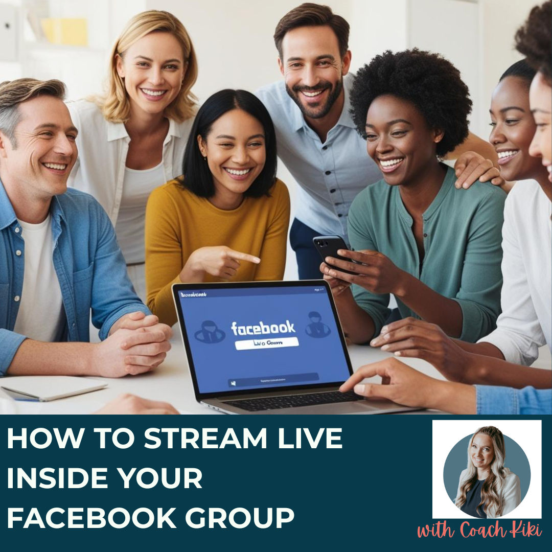 How to Stream LIVE in Your Facebook Group via Zoom