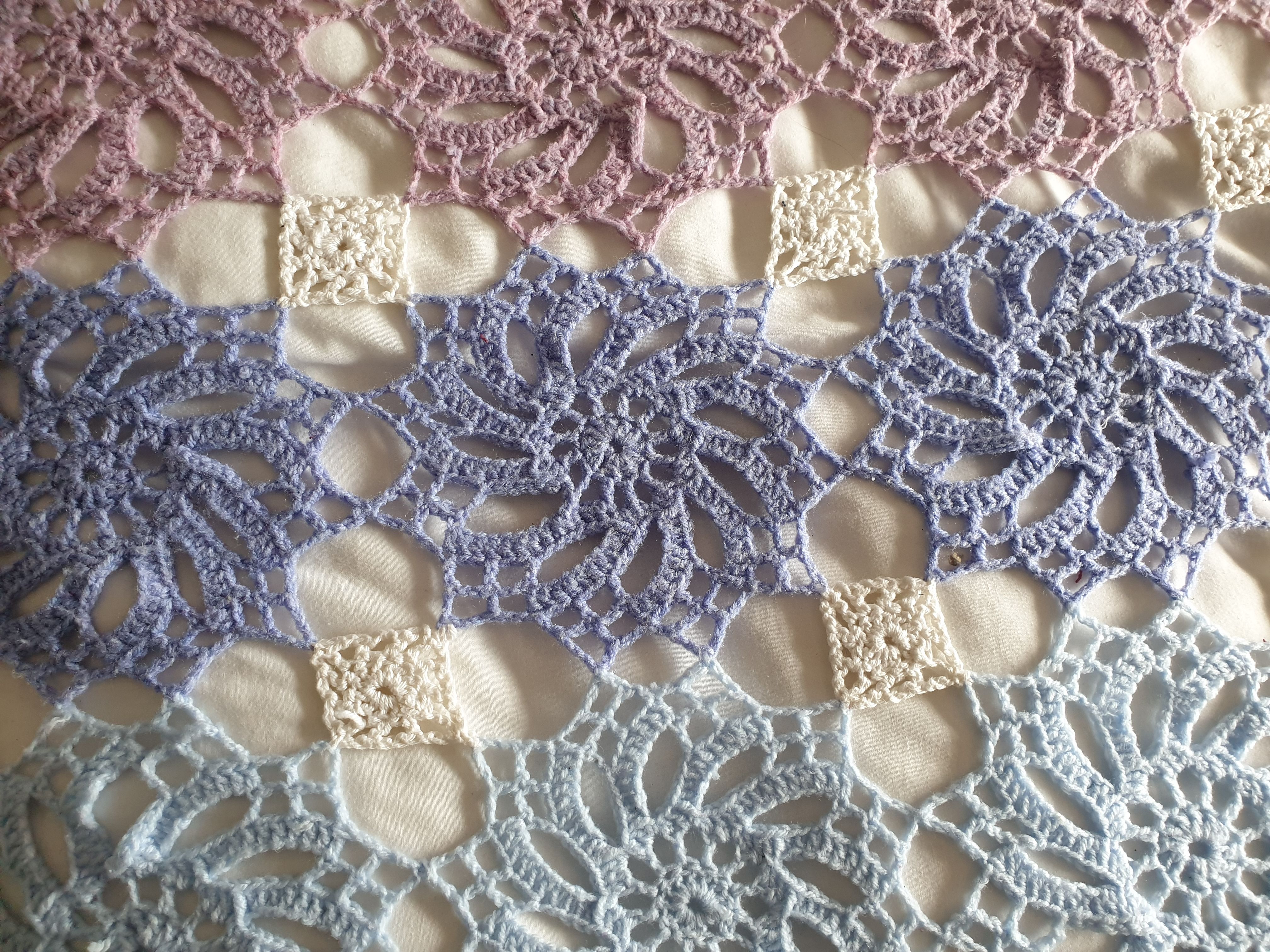 How to Crochet A Spiderweb Circle