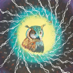 The 5th Dimension - Hand Painted - Healing Card Tool Kit