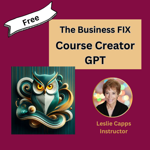 The Business Fix: Course Creator Starter GPT
