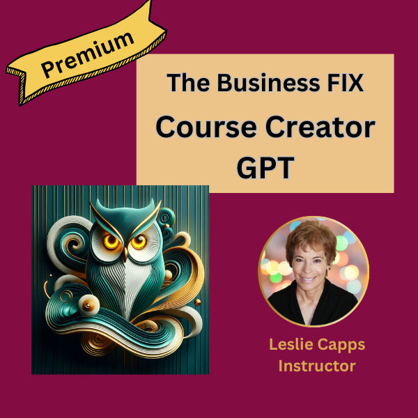 The Business Fix: Course Creator GPT