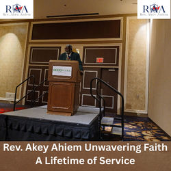New Course by Akey Ahiem Unwavering Faith A lifetime of Service