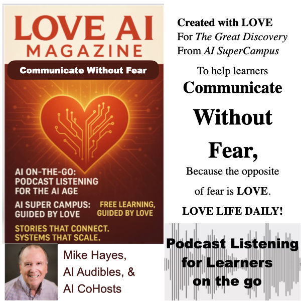 The Great Discovery of AI Super Course Creation with Love AI Magazine from Mike Hayes