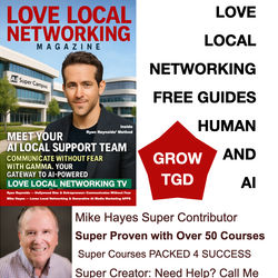 Love Local Networking GUIDES TO AI SUCCESS by Super Simple Course Creator Mike Hayes