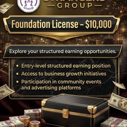 Strangers Group – Foundation License: Structured Earning Position for Entrepreneurs