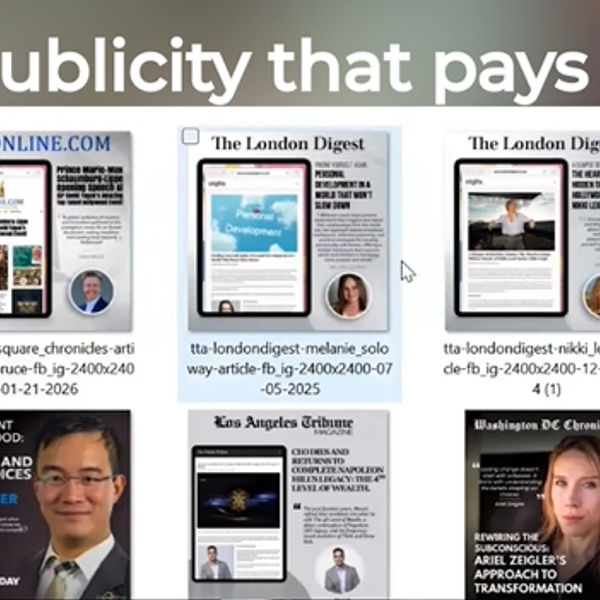 Publicity That Pays Webinar 