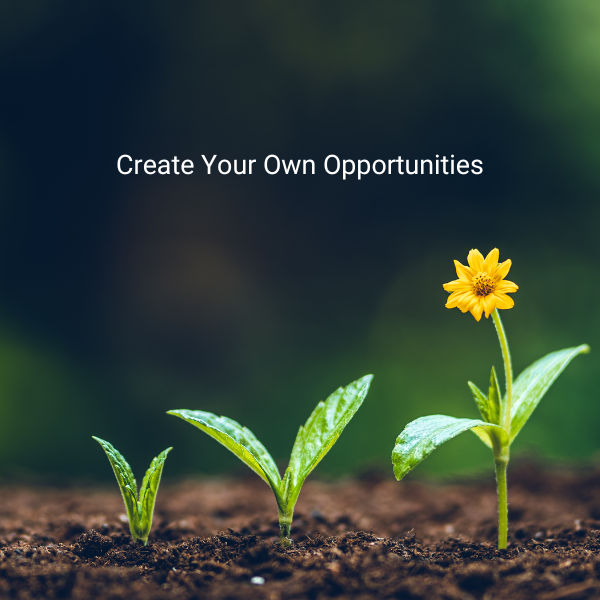 Create Your Own Opportunities