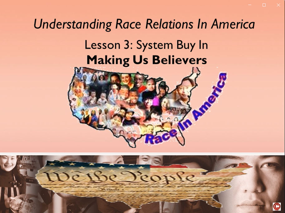 System Buy In - Understanding Race Relations In America