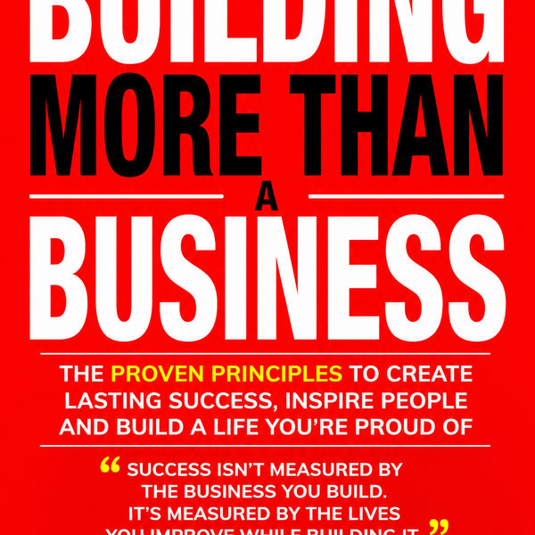 Building More Than a Business