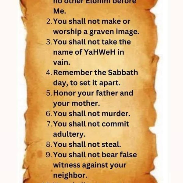 Keeping and Saying the Ten Commandments