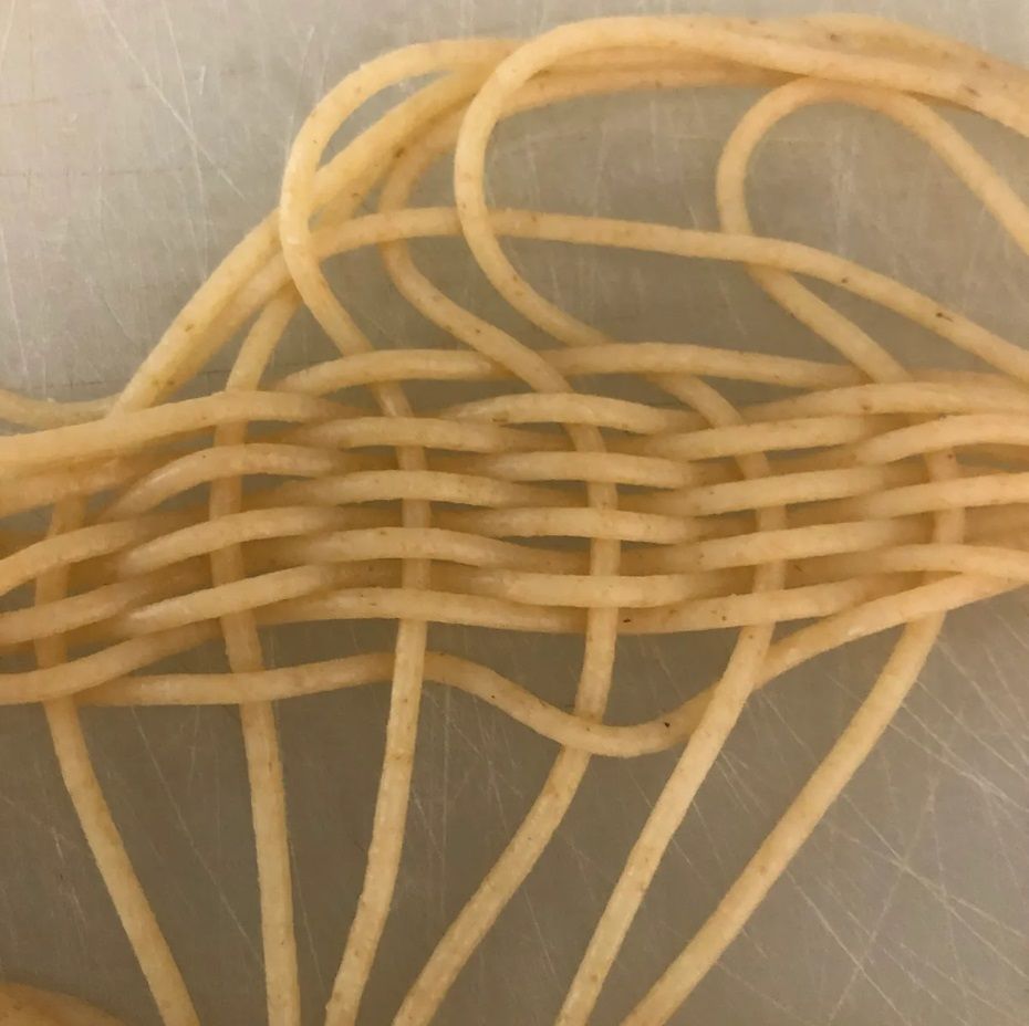 Spaghetti Basket Weaving