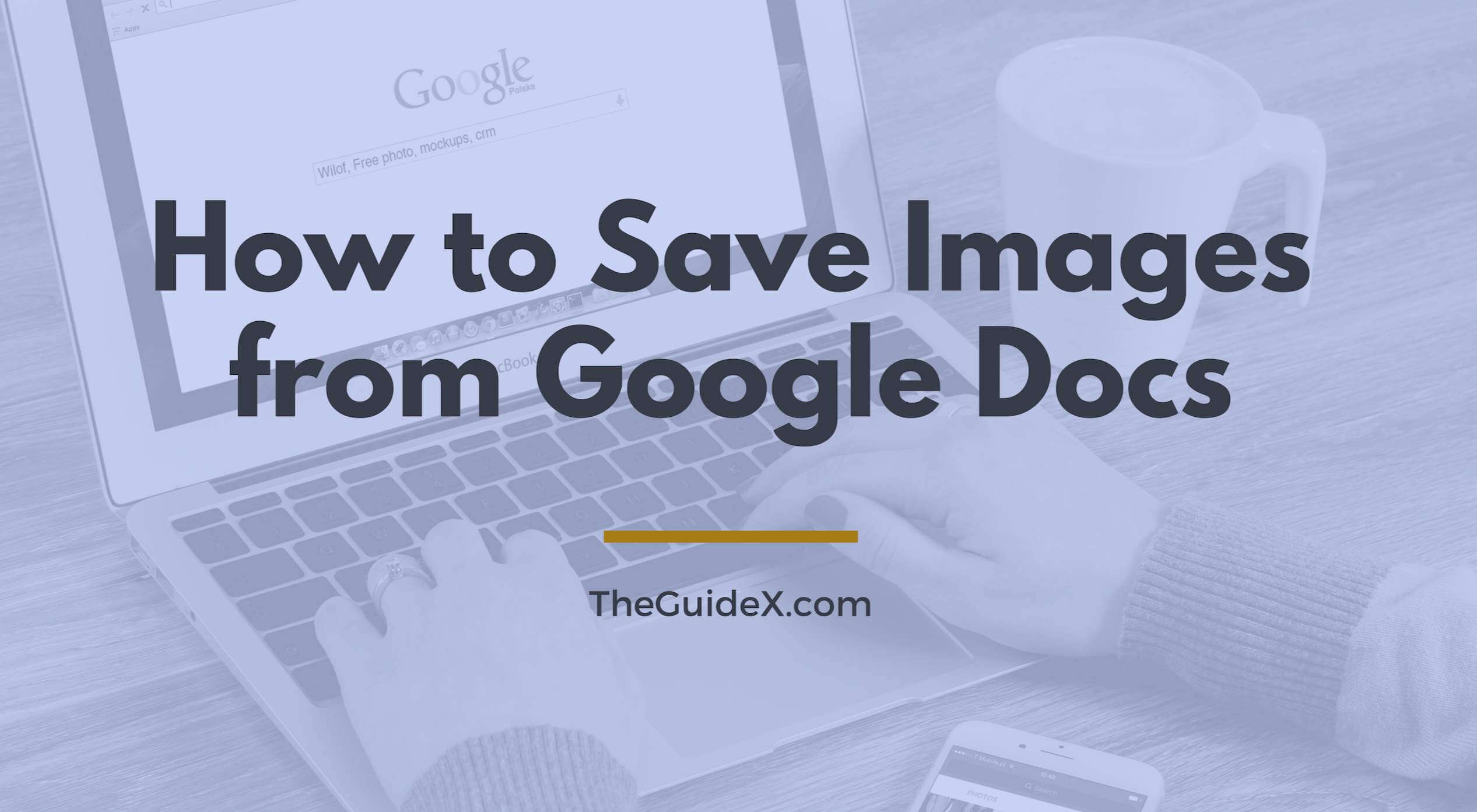 How To Save Image To Computer From Google Docs