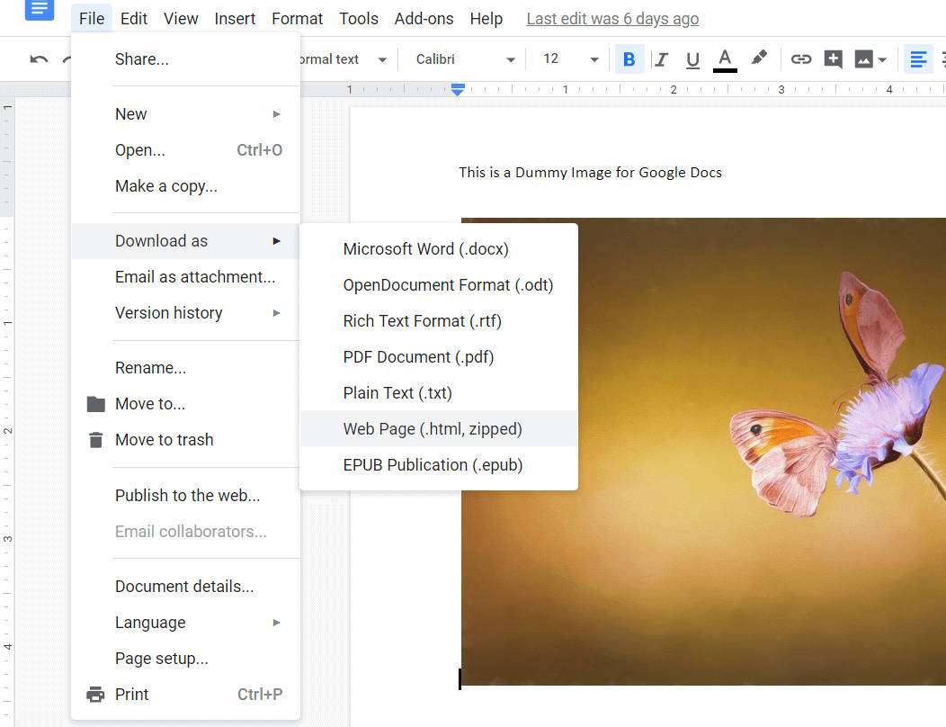 How To Save A Picture From Google Docs