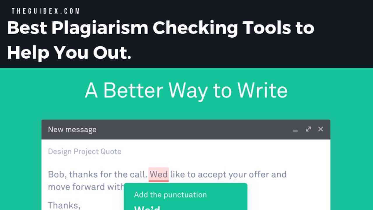 best free plagiarism checker