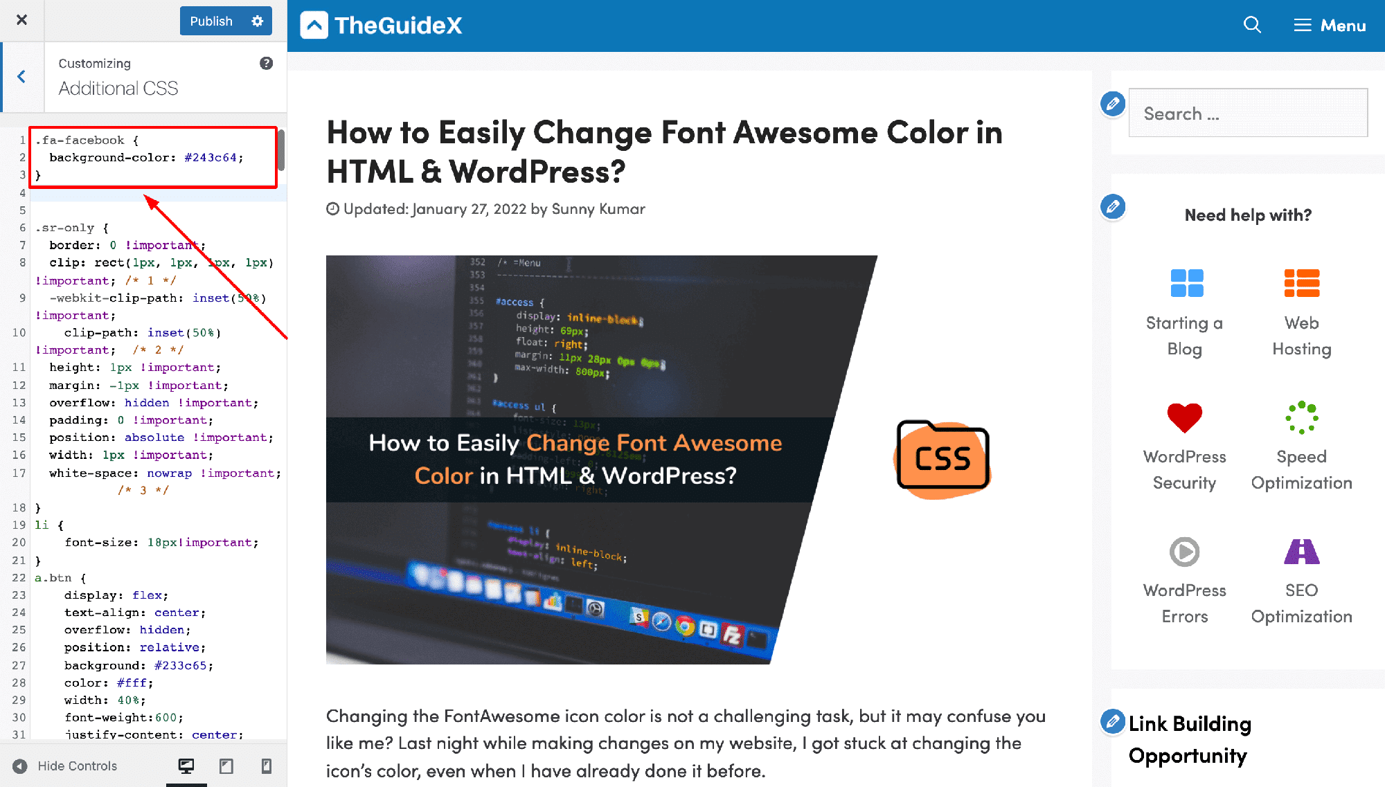 how-to-easily-change-fontawesome-color-in-html-wordpress-css-tweaks