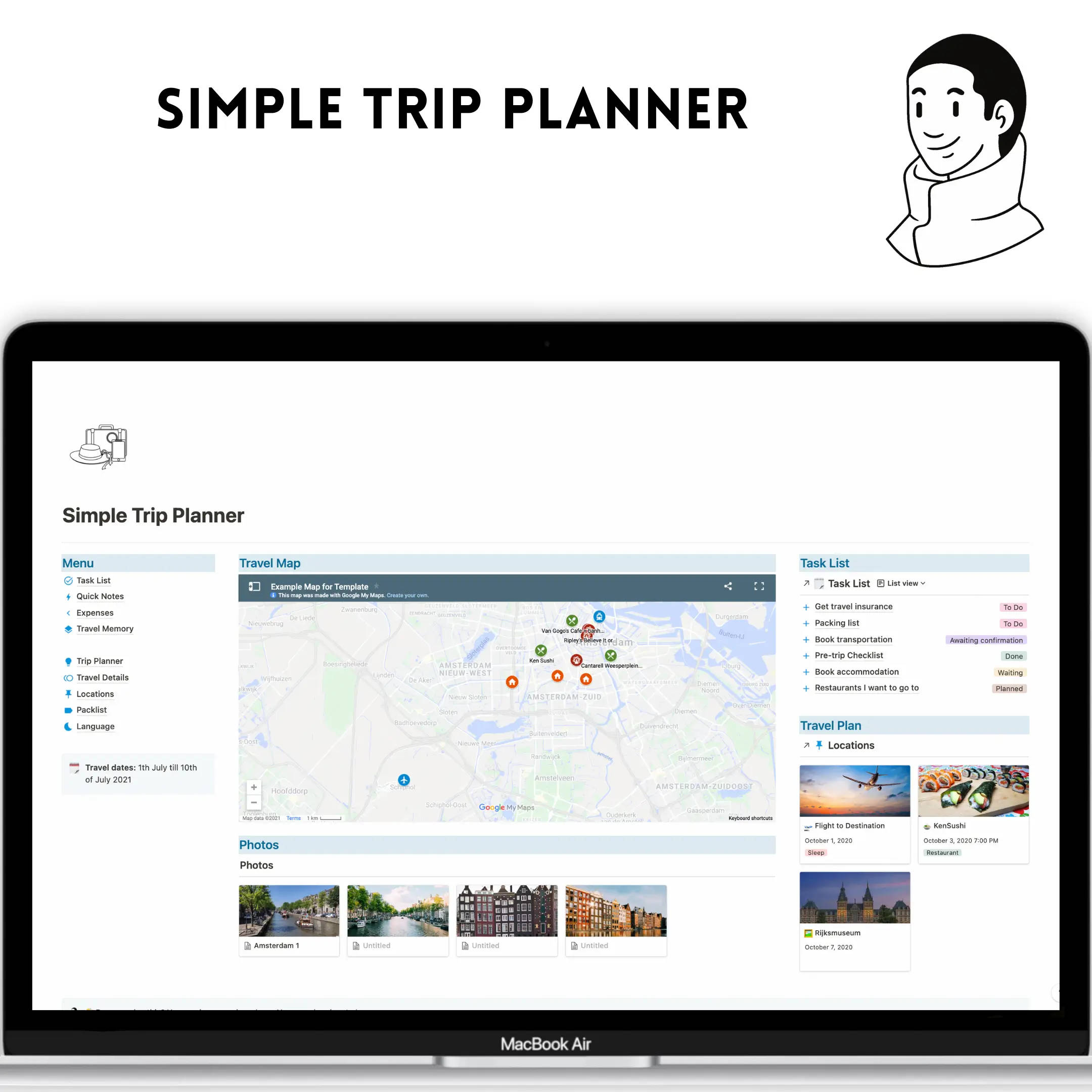 8 Best Notion Travel Templates to Simplify our Trip Planning (Free & Paid)