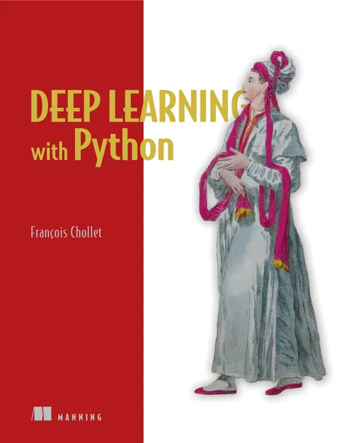 Cover of Deep learning with Python by François Chollet