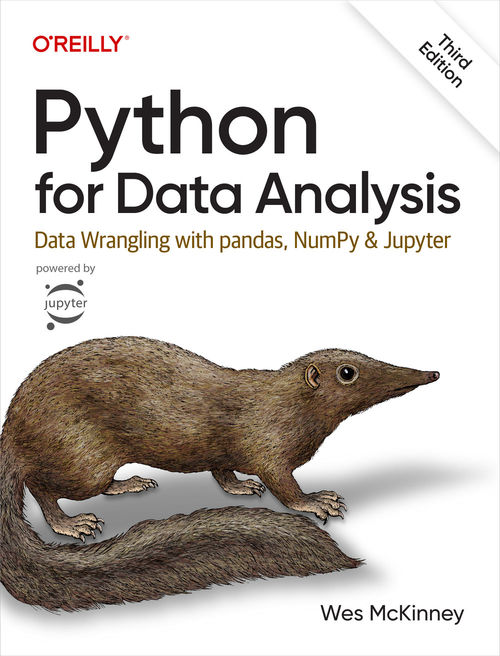 Cover of Python for Data Analysis