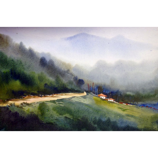 Buy Beauty Of Himalaya Mountain Landscape By Samiran Sarkar On The