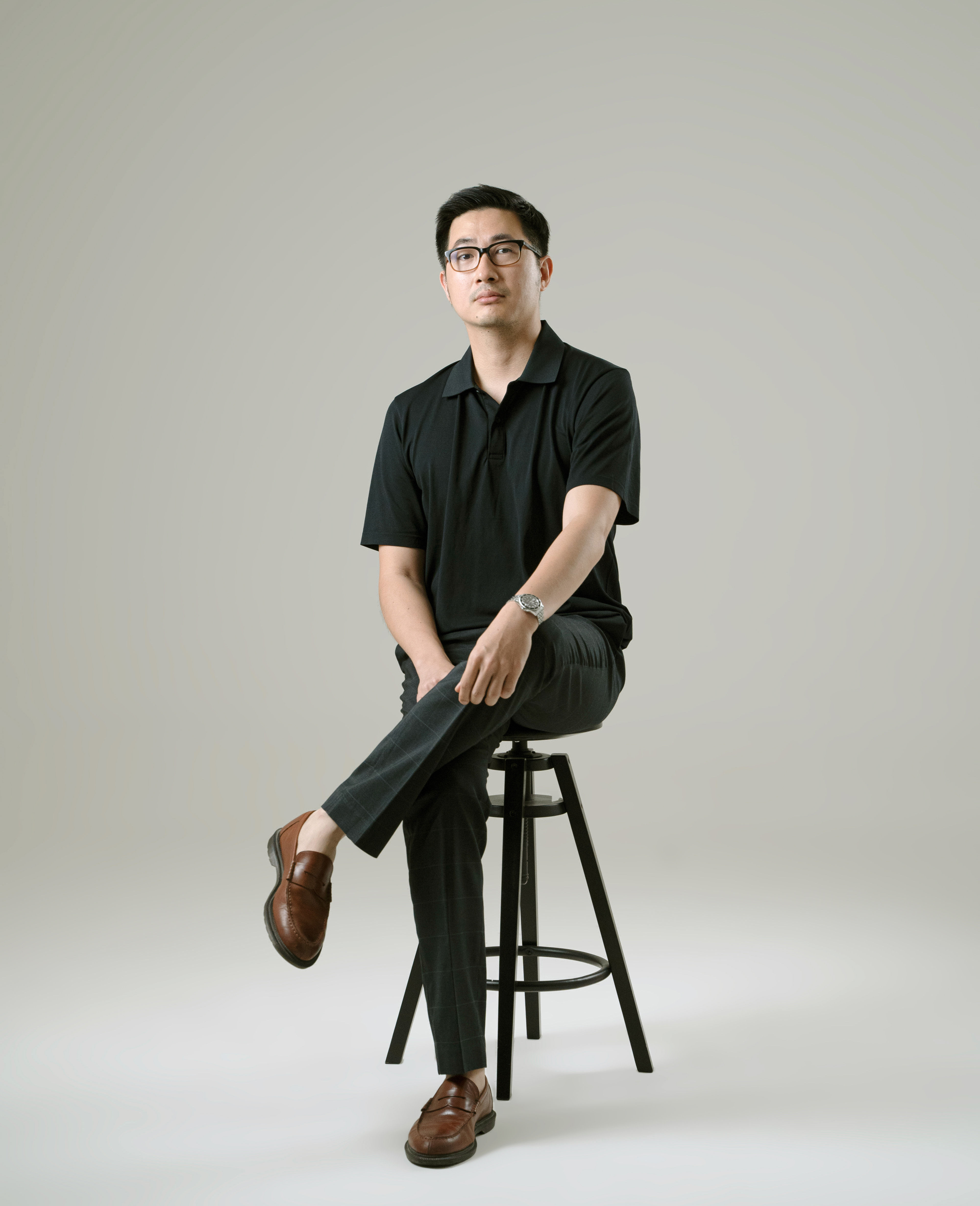 Joon Stool Red by NIKKO WONOTO 2024: Visual Artwork | The Artling