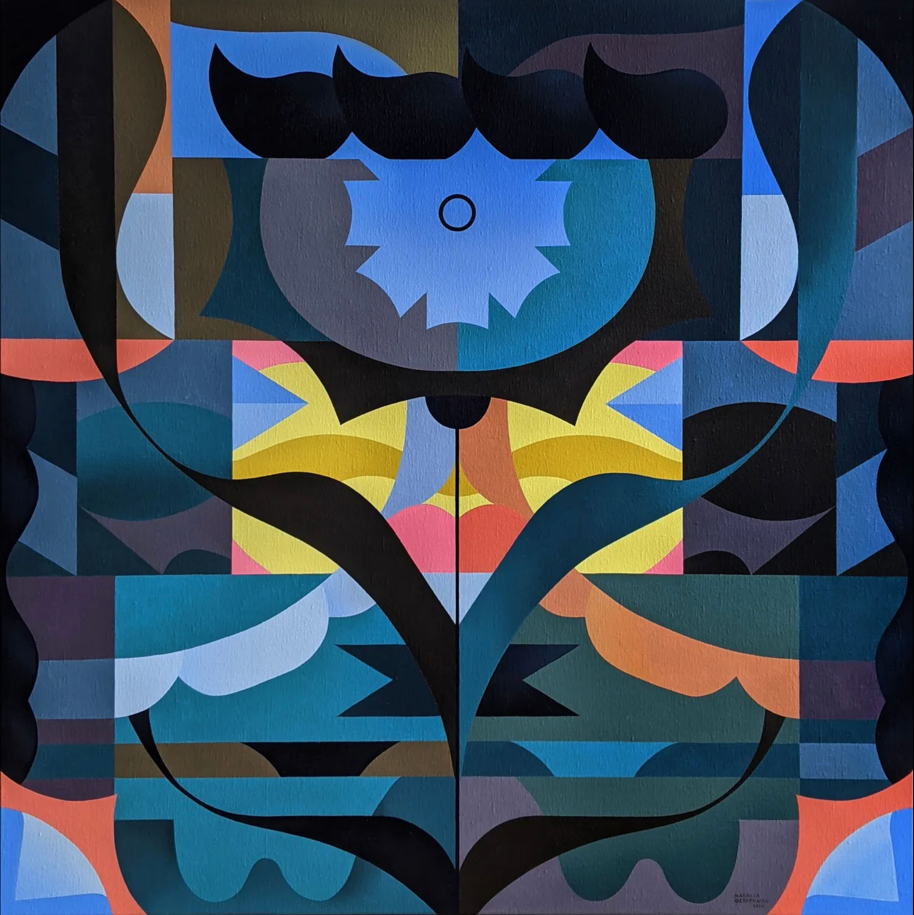 11 Geometric Abstract Works with Striking Compositions | The Artling