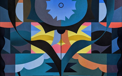 11 Geometric Abstract Works with Striking Compositions