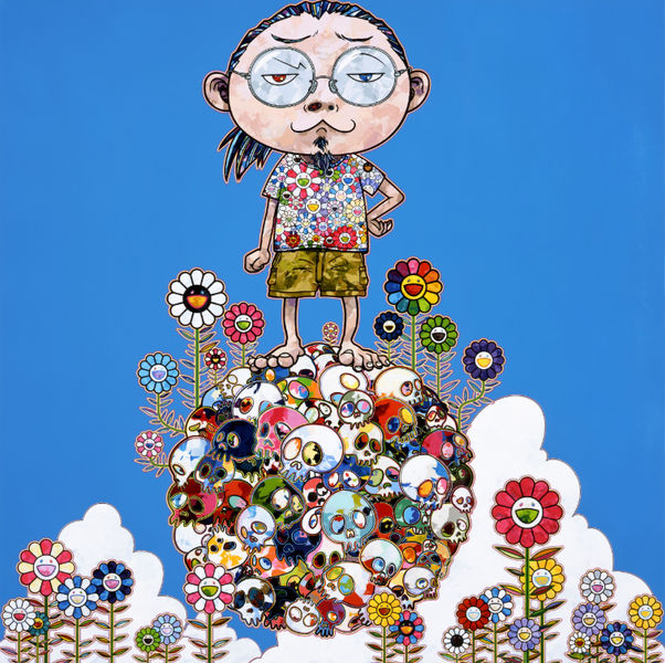 Japanese Artist Takashi Murakami Exhibits Superflat Art in Dubai