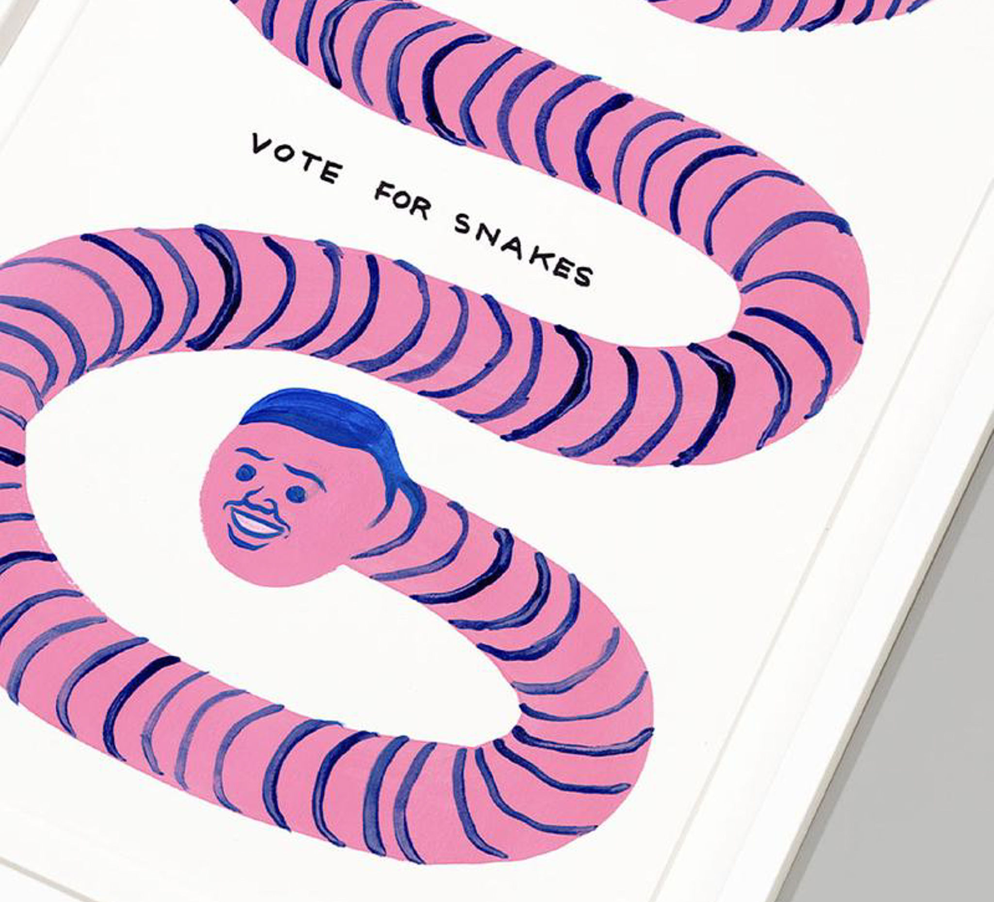 The First Physical VOTE Exhibition: David Shrigley vs Joan