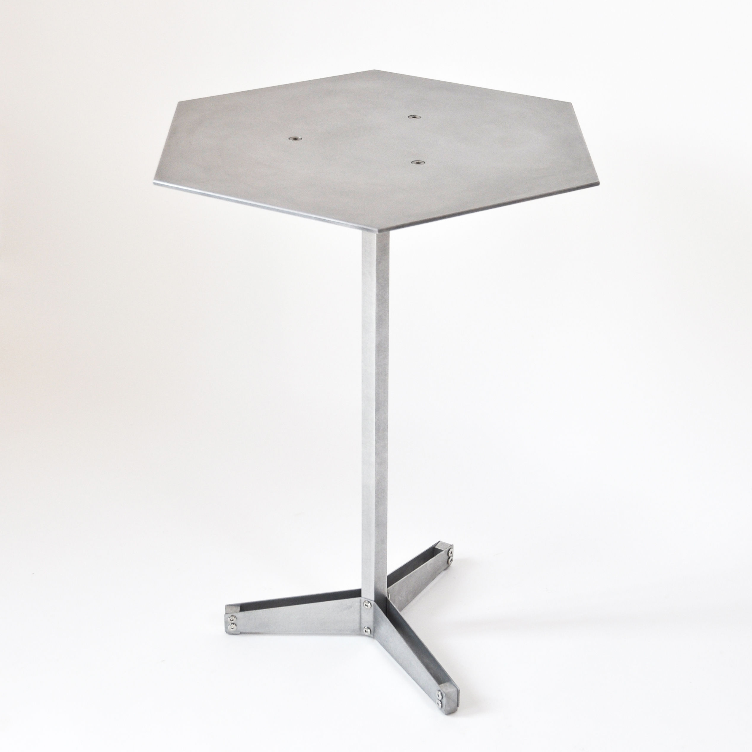 Piédestal Table Réglable Aluminium - 22-28 Pouces | Pour Camping-Car, Bateau & Terrasse - 25kg Charge