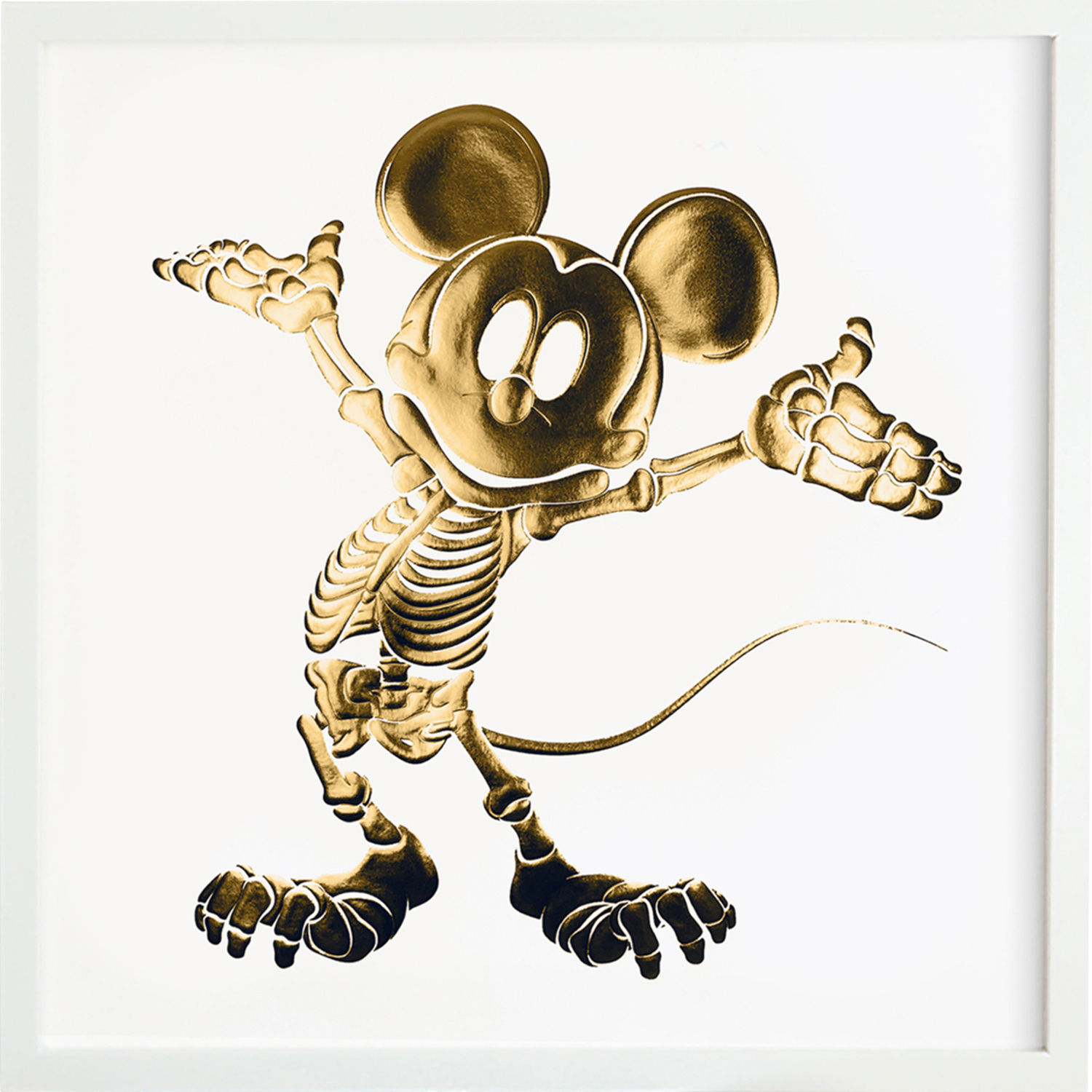 GOLD MICKEY MOUSE FOSSIL by Alessandro 