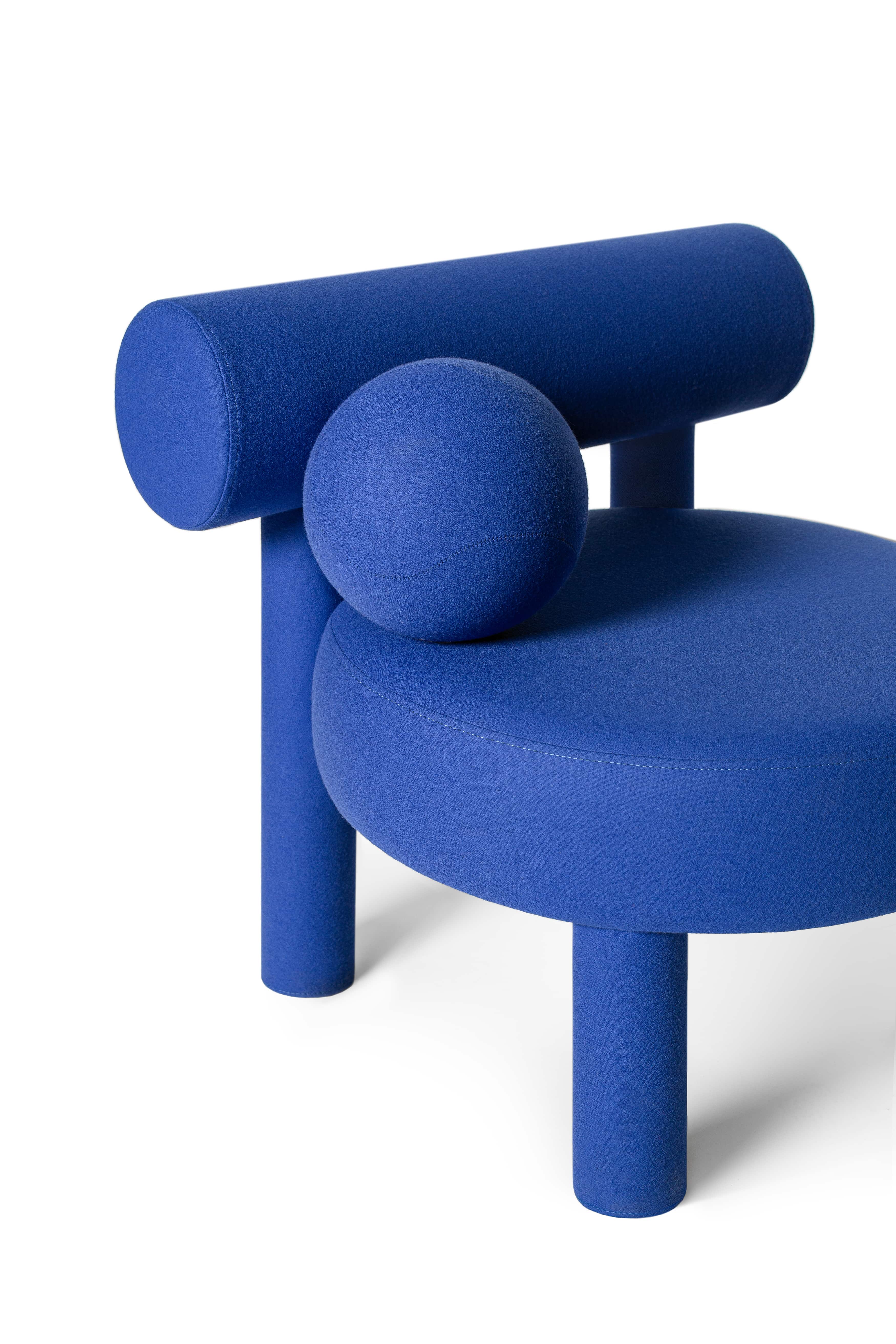 LOW CHAIR GROPIUS CS1 in Wool by Noom 2020: Visual Artwork | The Artling