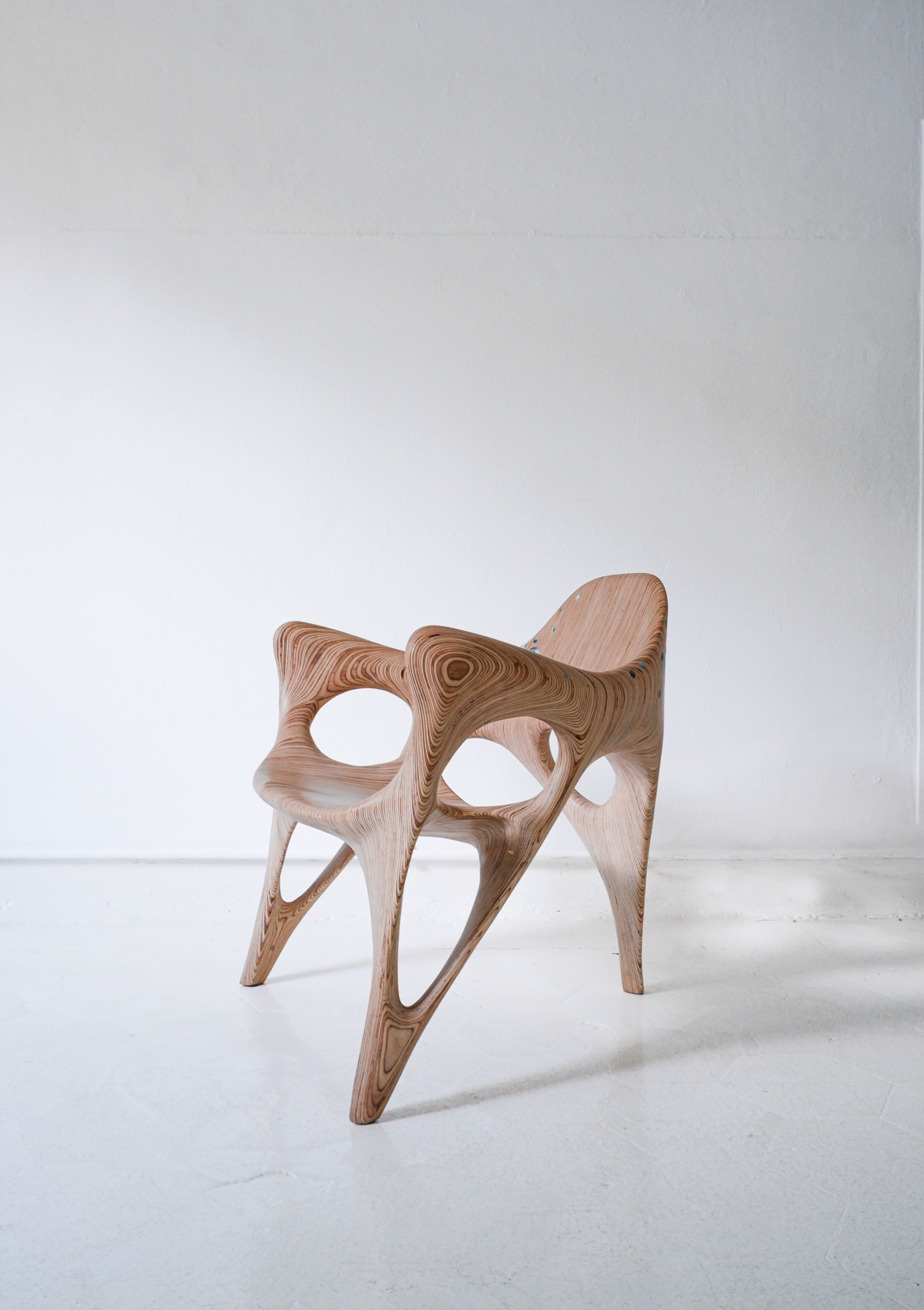 Bauhaus inspired Pneumatic Chair - entirely handcrafted in Poland