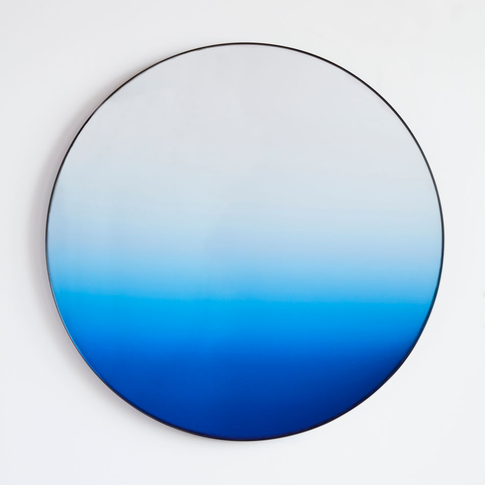 Blue gradient mirror new arrivals